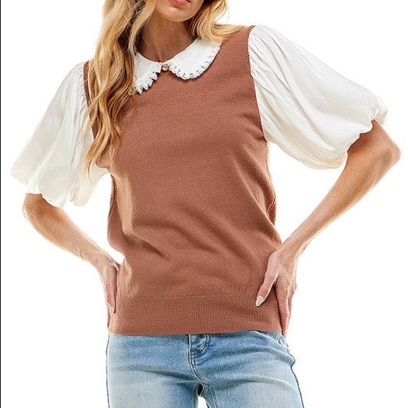 Pearl & Champagne Top - Picture 5 of 6